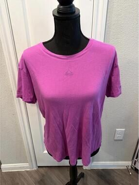Reebok Purple Short Sleeve T-Shirt